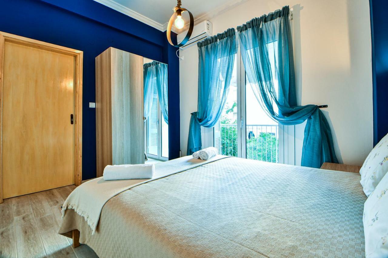 Cozy Blue Apartment By Zain Atena Exterior foto